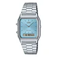 Reloj Digital - Analogo Casio AQ-230A-2A1 Unisex en Acero Color Plateado - Miniatura 1