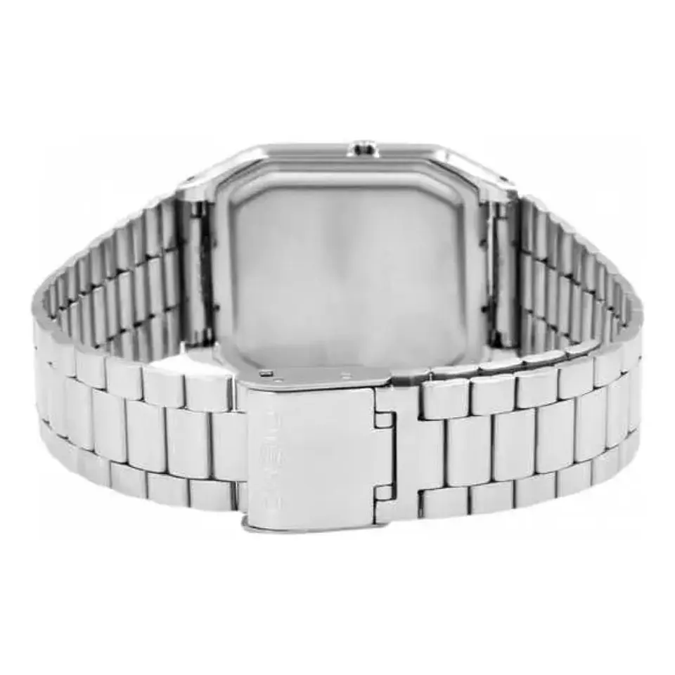 Reloj Digital - Analogo Casio AQ-230A-2A1 Unisex en Acero Color Plateado 2