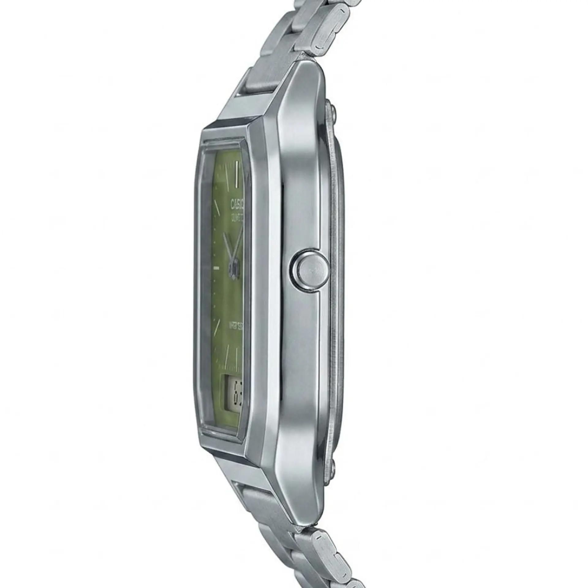 Reloj Digital - Analogo Casio AQ-230A-3AMQYDF Unisex en Acero Color Plateado 3