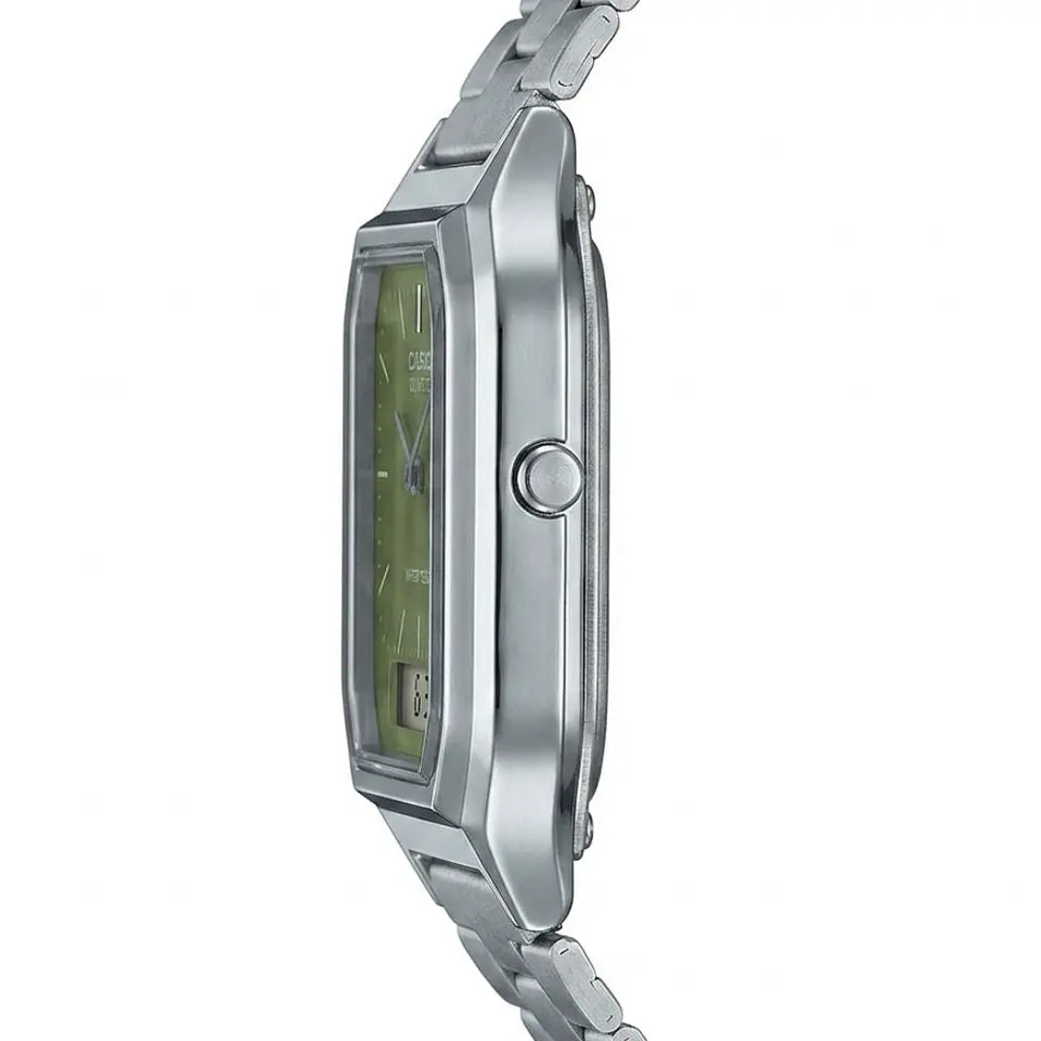 Reloj Digital - Analogo Casio AQ-230A-3AMQYDF Unisex en Acero Color Plateado 3