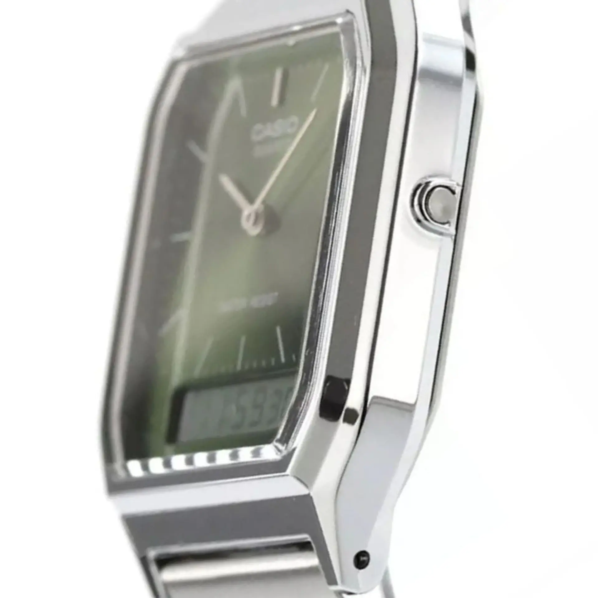 Reloj Digital - Analogo Casio AQ-230A-3AMQYDF Unisex en Acero Color Plateado 4