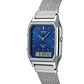 Reloj Digital - Analogo Casio AQ-230EGG-3ADF Para Hombre en Acero Color Plateado - Miniatura 4