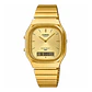 Reloj Digital - Analogo Casio AQ-240EG-9ADF Unisex en Acero Color Dorado - Miniatura 1