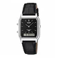 Reloj Digital - Analogo Casio AQ-230EL-1ADF Para Hombre en Acero Color Negro - Miniatura 1