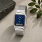 Reloj Digital - Analogo Casio AQ-230EM-2ADF Para Hombre en Acero Color Plateado - Miniatura 5