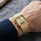 Reloj Digital - Analogo Casio AQ_230GA_9B Para Hombre en Acero Color Dorado - Miniatura 6