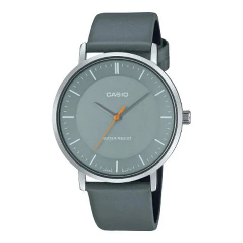 Reloj Analogo Casio MTP-VT04L-8EDF Para Hombre en Acero Color Gris