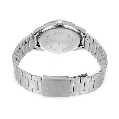 Reloj Analogo Casio MTPV005D_1B Para Hombre en Acero Color Plateado