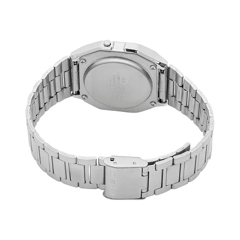 Reloj Digital Casio A158WEA-2DF Unisex en Acero Color Plateado