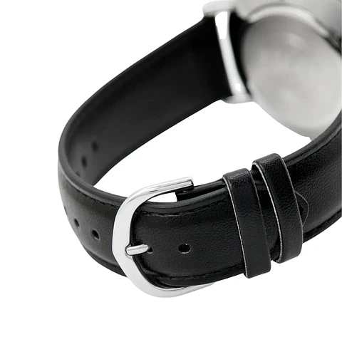 Reloj Analogo Casio MTP-VT03L-1BDF Para Hombre en Acero Color Negro