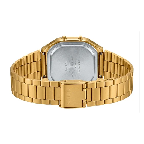 Reloj Digital - Analogo Casio AQ-240EG-9ADF Unisex en Acero Color Dorado