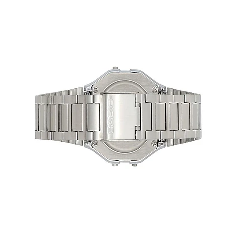 Reloj Digital Casio A158WEA-9DF Para Mujer en Acero Color Plateado