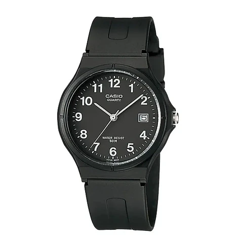 Reloj Analogo Casio MW59-1BVDF Para Hombre en Resina Color Negro