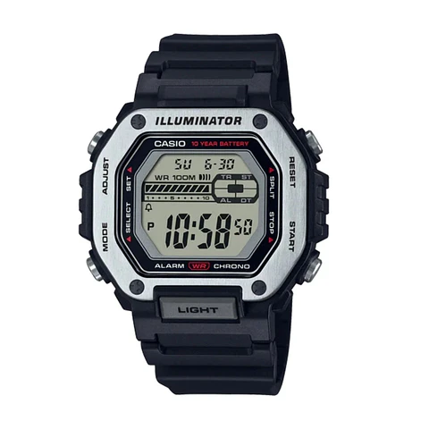 Reloj Analogo Casio MWD-110H-1AVDF para Hombre en Resina Color Negro