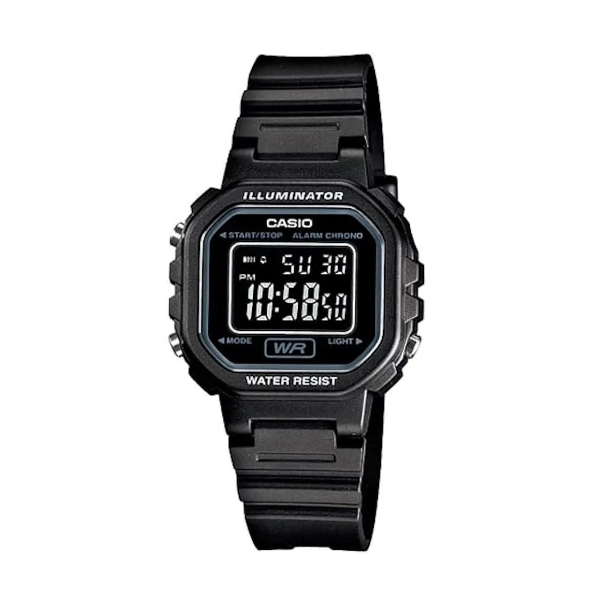 Reloj Digital Casio LA-20WH-1BDF Unisex en Acero Color Negro 1