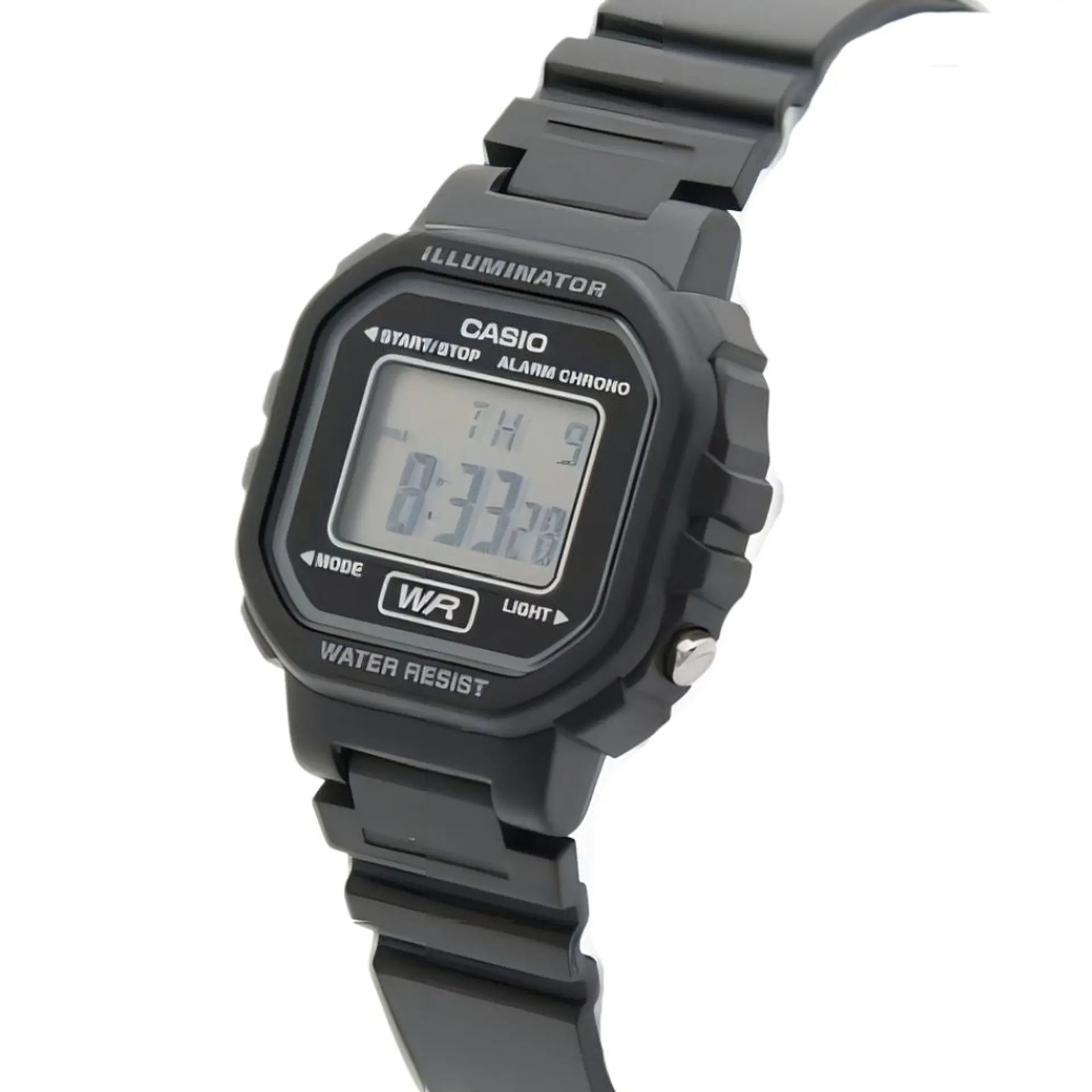 Reloj Digital Casio LA-20WH-1BDF Unisex en Acero Color Negro 4