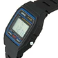 Reloj Digital Casio F_91W_1DG Para Mujer en Resina color Negro - Miniatura 3