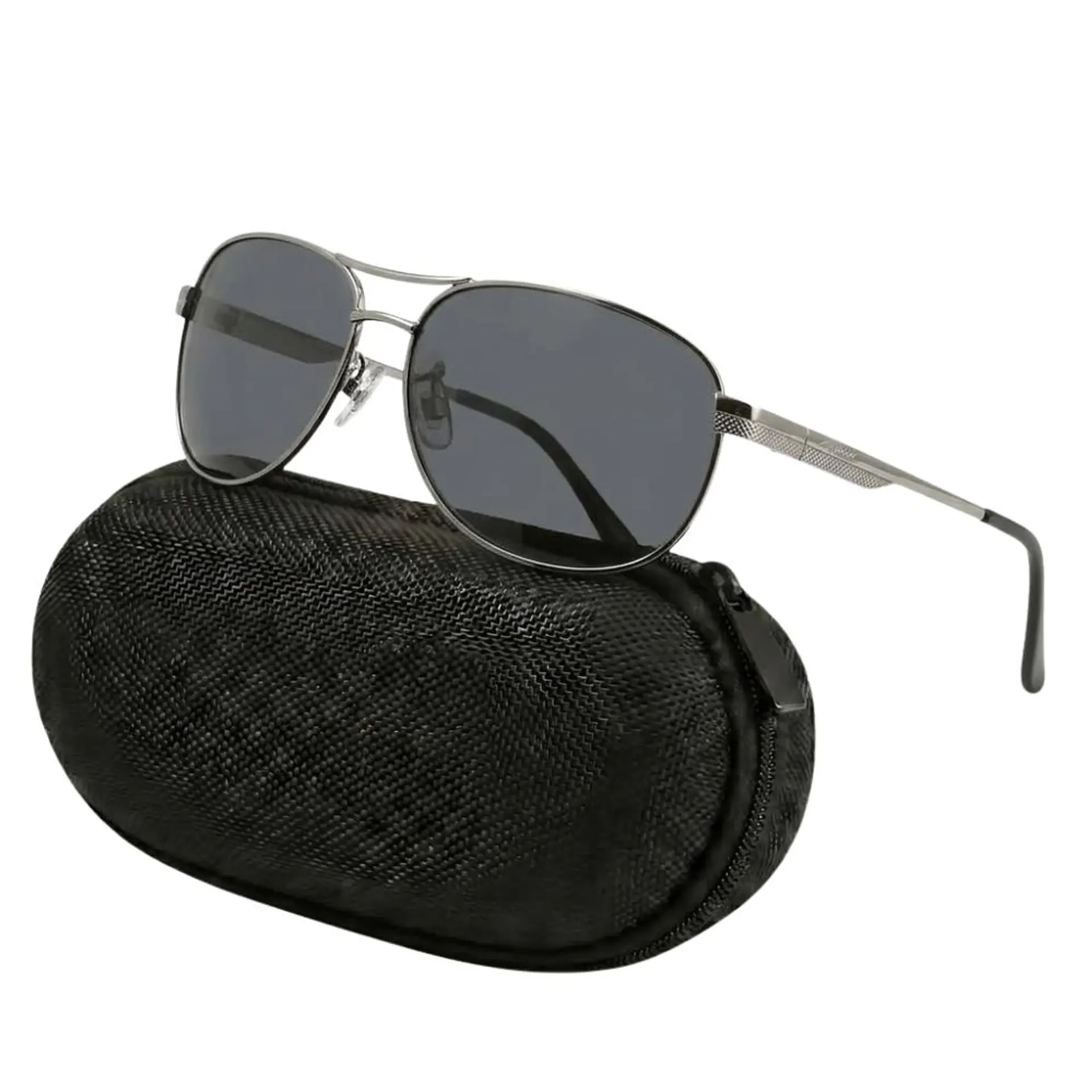 Gafas de Sol Fossil Navegador 66353564 Color Plateado Talla 62mm 1