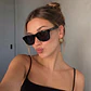 Gafas de Sol FOSSIL Original OUTLOOK X80099 Unisex Negro - Miniatura 5
