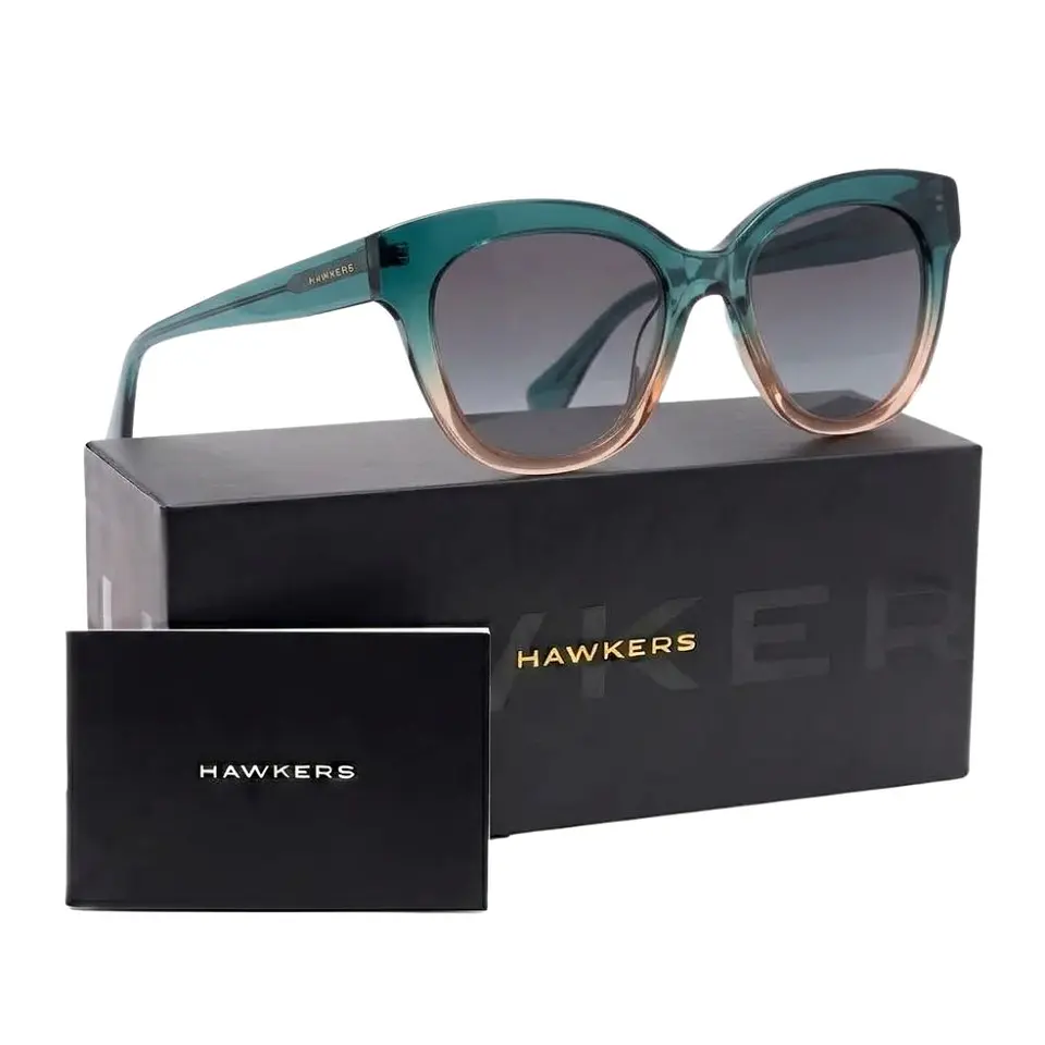 Gafas de Sol Hawkers AUDREY 400045 Verde y Beige Unisex Talla 52 mm 1