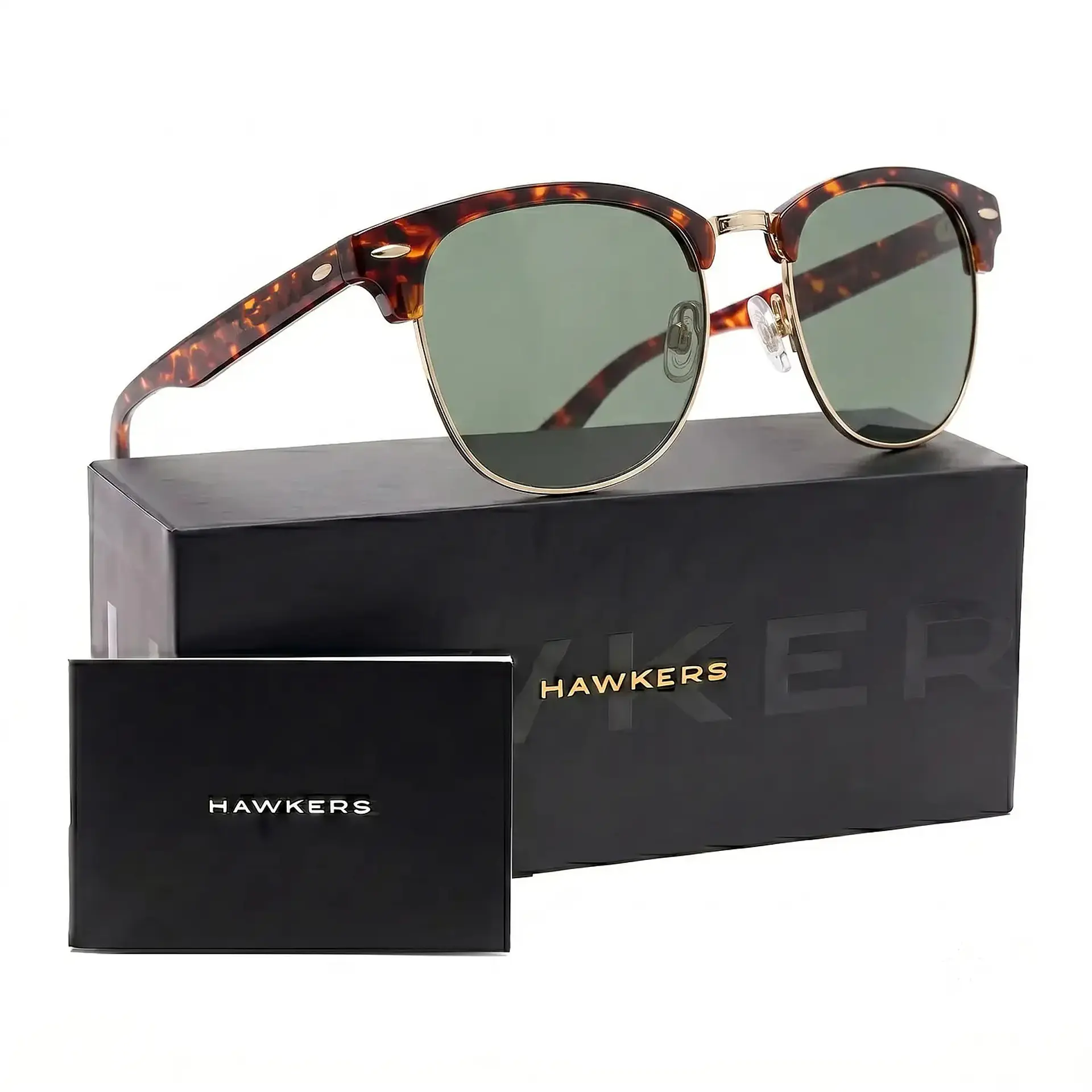 Gafas de Sol Polarizado Hawkers CLASSIC BOLD HCBO22CETP Marron Tortuga Unisex Talla 50 mm 1
