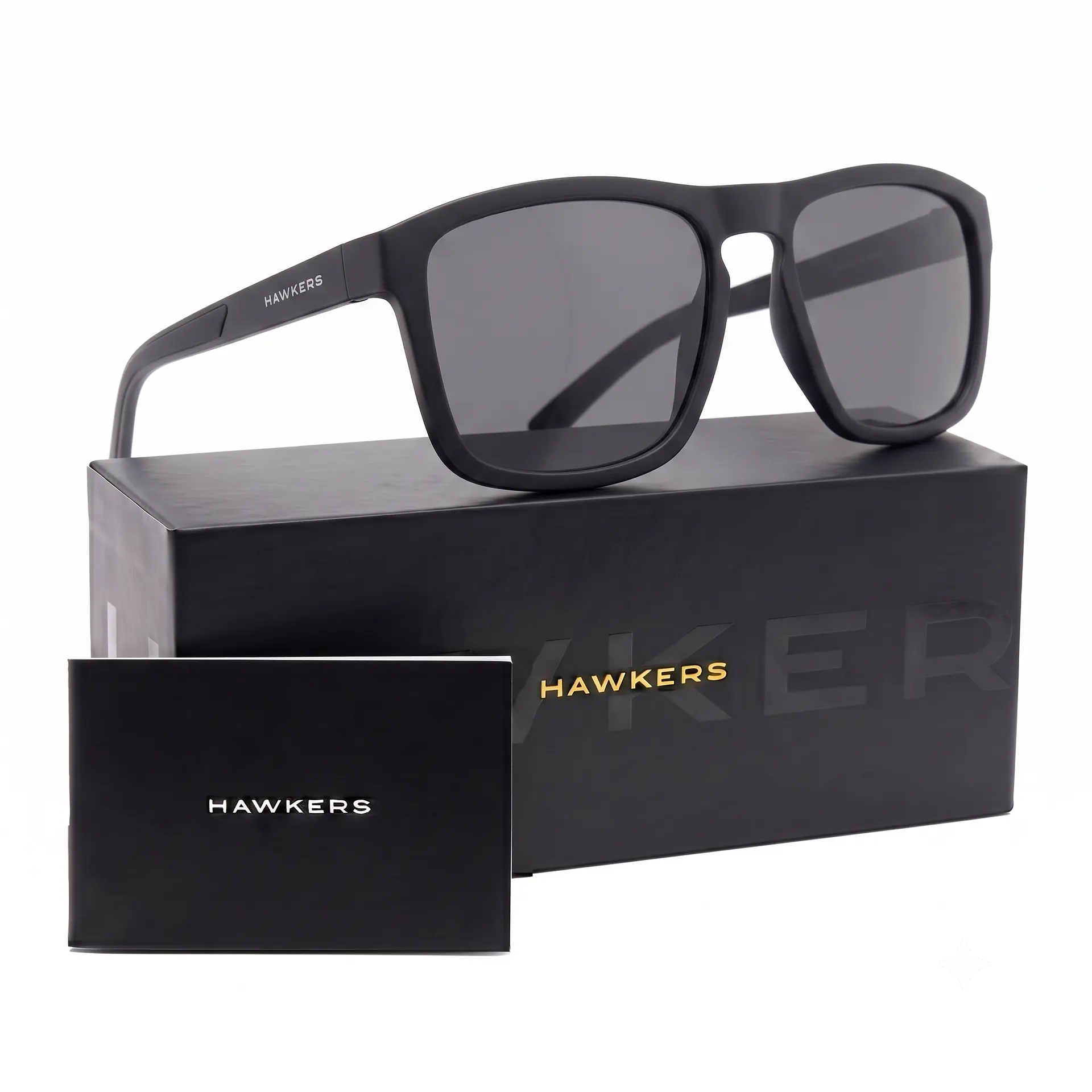 Gafas de Sol Polarizado Hawkers LION HLIO25BBRP Negro Unisex Talla 55 mm 1