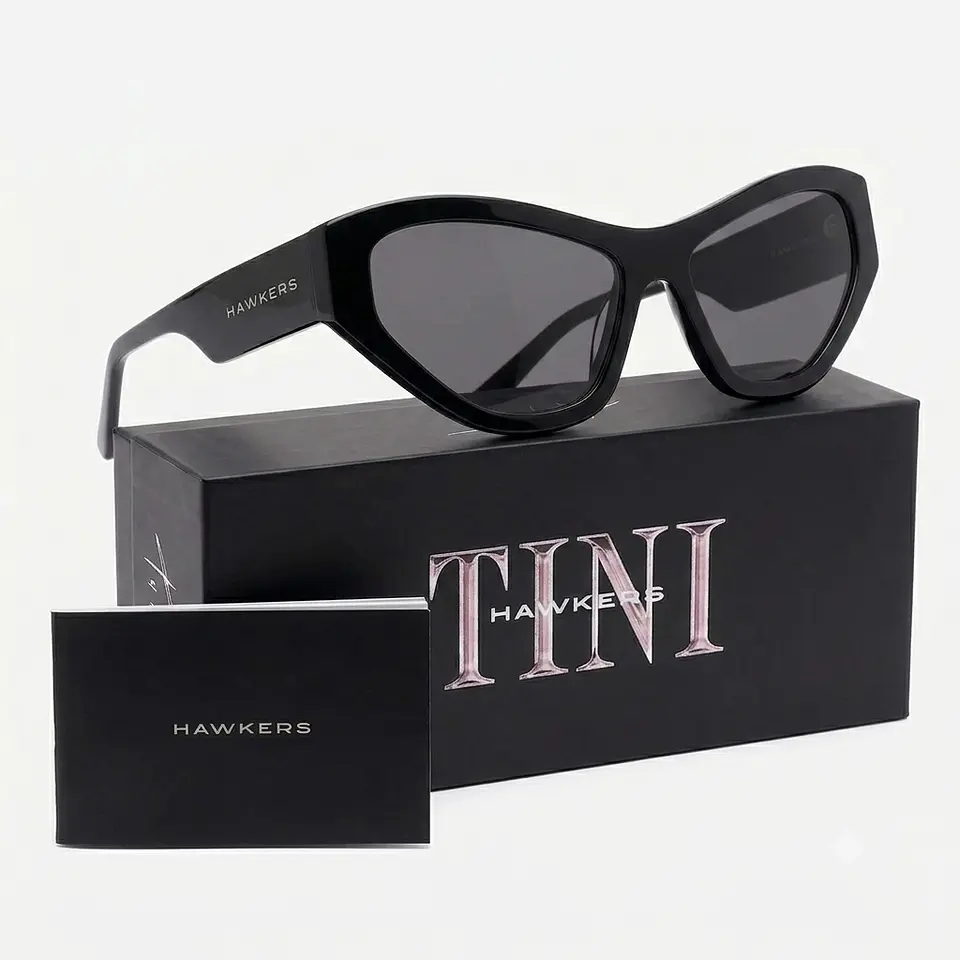 Gafas de Sol Hawkers Code - Tini HEGO23BBXN Negro Unisex Talla 56mm 1