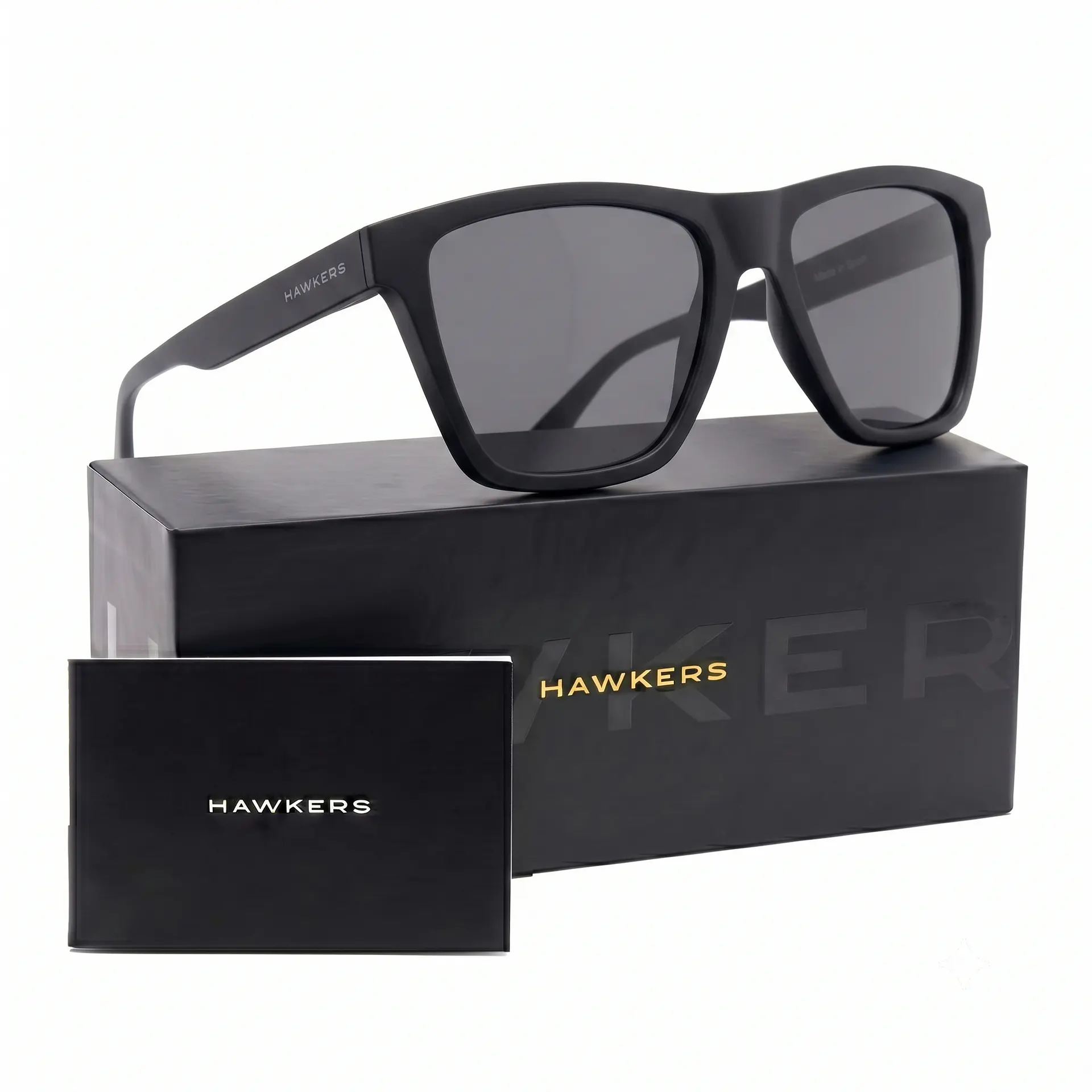 Gafas de Sol Polarizado Hawkers One LS Raw HOLR21BBTP Negro Mate Unisex Talla 54mm 1