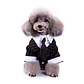Disfraz Esmoquin Traje de Boda para Perro Elegante Negro y Blanco Talla M - Miniatura 1
