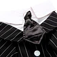 Disfraz Esmoquin Traje de Boda para Perro Elegante Negro y Blanco Talla M - Miniatura 6