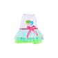 Disfraz Princesa para Perrita Vestido Halloween Verde y Azul Talla S - Miniatura 7