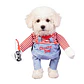 Disfraz Chucky para Perro Halloween con Brazos y Cuchillo de Peluche Talla S - Miniatura 2