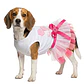 Disfraz Princesa para Perrita Vestido Halloween Rosado y Azul Talla S - Miniatura 4