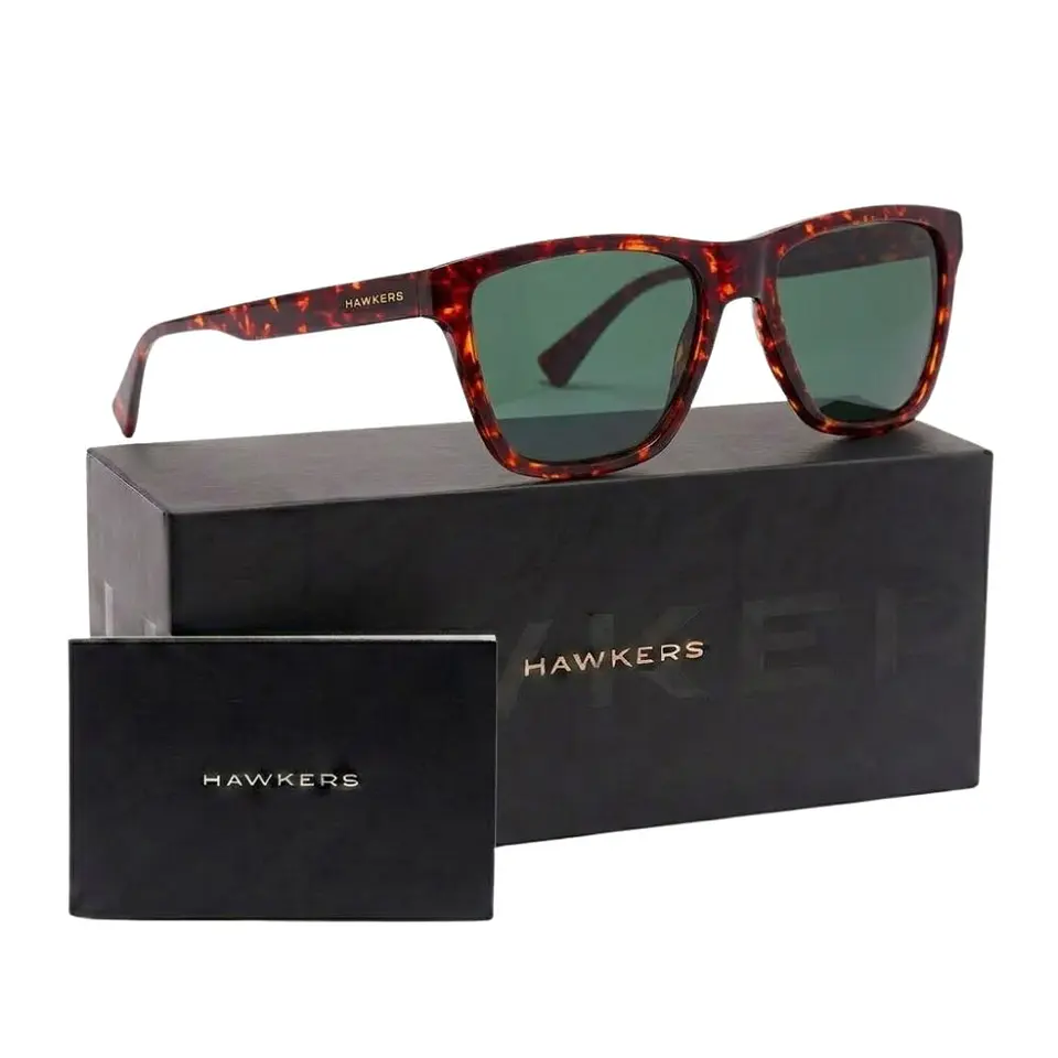 Gafas de Sol Polarizado Hawkers ONE LS RODEO HOLR22CETP Marron Tortuga Unisex Talla 53 mm 1