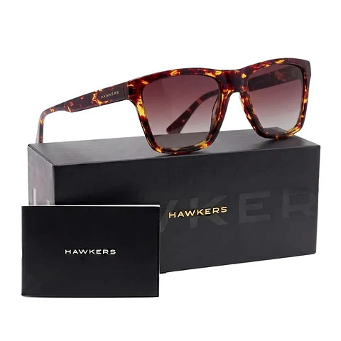 Gafas de Sol Polarizado Hawkers ONE LS RODEO HOLR22CWTP Marron Tortuga Unisex Talla 53 mm