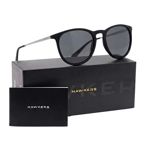 Gafas de Sol Polarizado Hawkers OLLIE HOLL22BGTP Negro Mate Unisex Talla 54mm