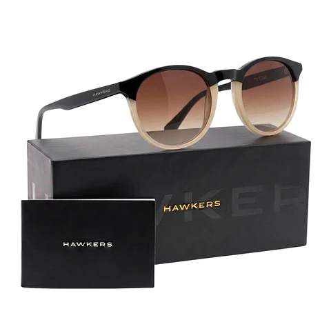 Gafas de Sol Hawkers BEL AIR X RBELX01 Negro y Beige Unisex Talla 52mm