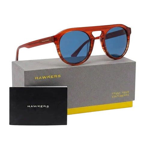Gafas de Sol Hawkers BLAST HBLA20WLX0 Rojo Semitransparente Unisex Talla 50mm