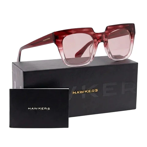 Gafas de Sol Hawkers ROW X HROW20RKX0 Oro Rosa Espejado Unisex Talla 50mm
