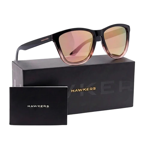 Gafas de Sol Polarizado Hawkers ONE COLT HOCL22BKTP Rosado Espejado Unisex Talla 53 mm