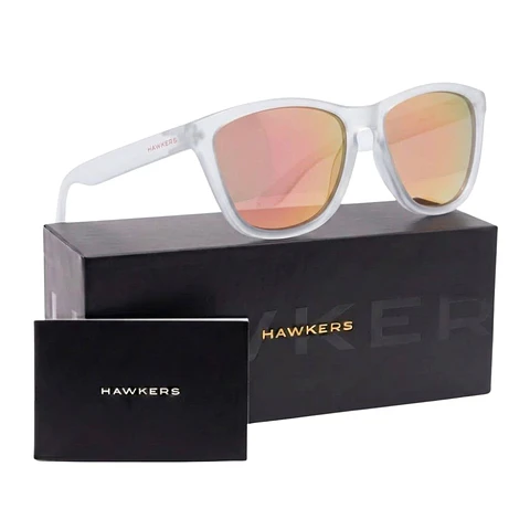 Gafas de Sol Polarizado Hawkers ONE COLT HOCL22TKTP Rosado Espejado Unisex Talla 53 mm