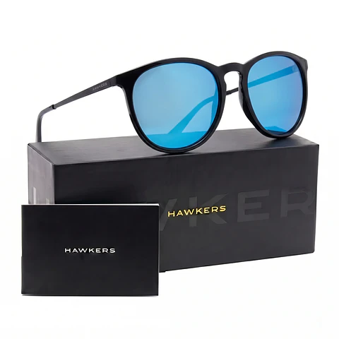 Gafas de Sol Polarizado Hawkers OLLIE HOLL22BLTP Azul Espejado Unisex Talla 54mm