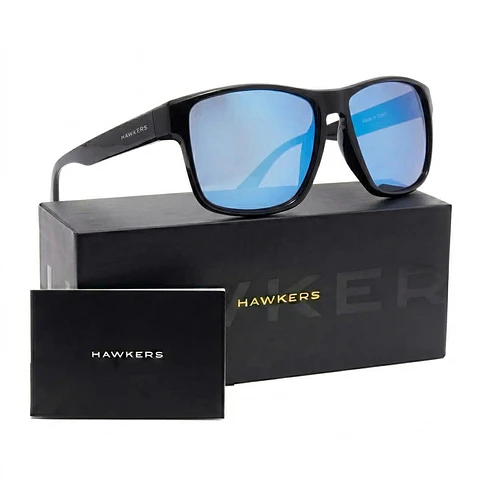 Gafas de Sol Hawkers FASTER RAW HFRA22BLT0 Azul Espejado Unisex Talla 58mm