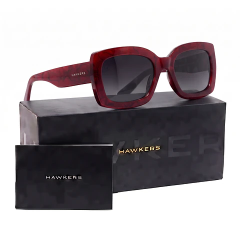 Gafas de Sol Hawkers Trendset HTRE24RBX0 Rojo Estampado Unisex Talla 54mm