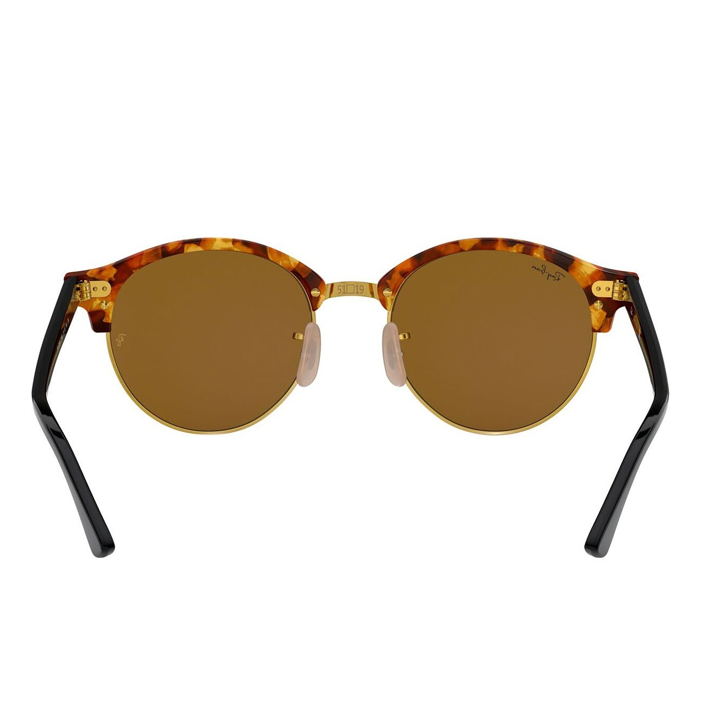 Lentes Ray Ban Club Round Marron Talla 51mm 4