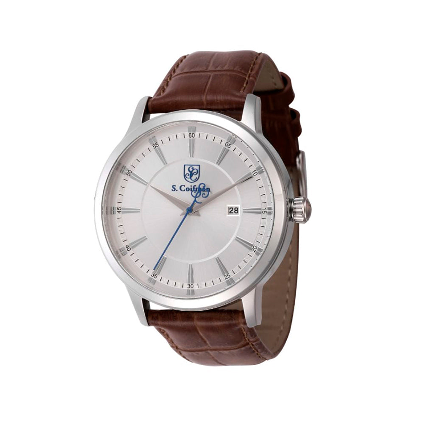 Reloj Analógo S. Coifman Original SC0552 Color Marrón - Blanco para Hombre 1