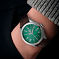 Reloj Analogo S. Coifman Original SC0559 Hombre Correa de Cuero Marrón-Verde - Miniatura 4