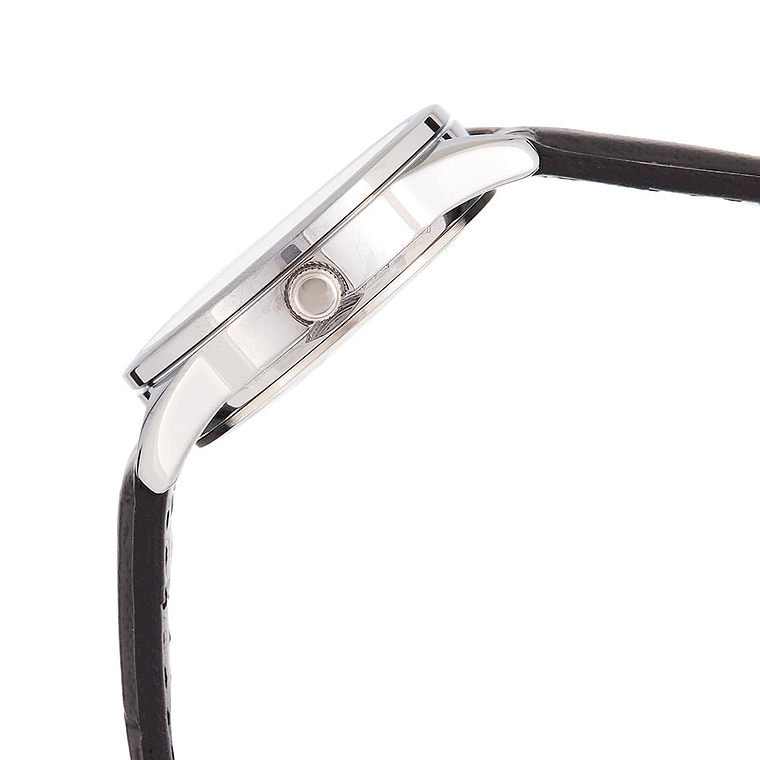 Reloj Analogo Casio Original LTP-V005L-1A para Mujer en Acero y Correa de Cuero Negro 5