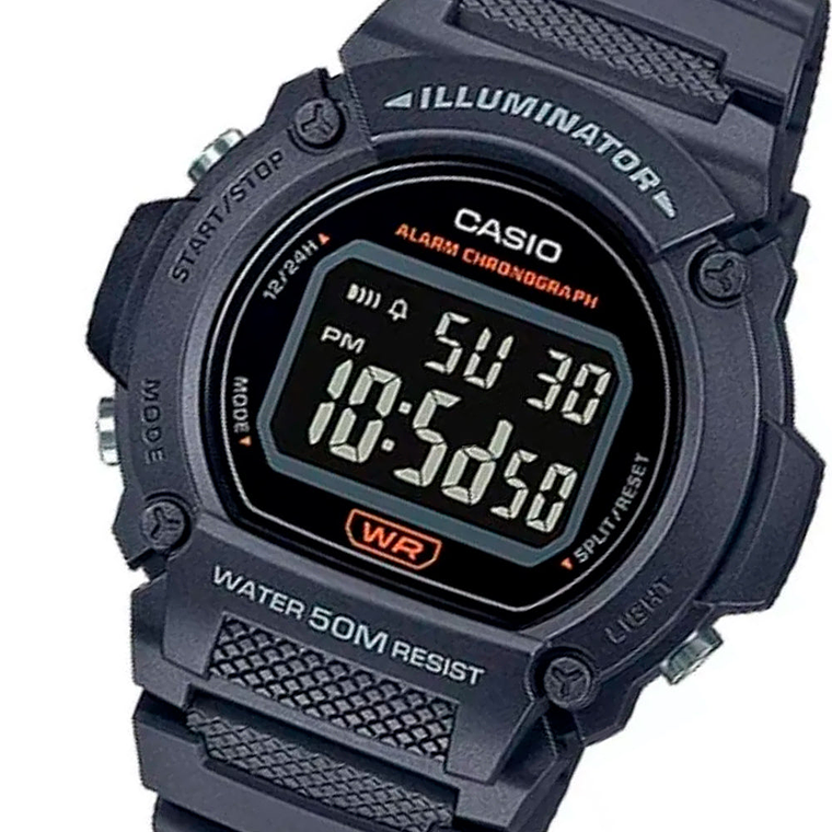 Reloj Digital Casio Hombre W219H-8BVCF  4
