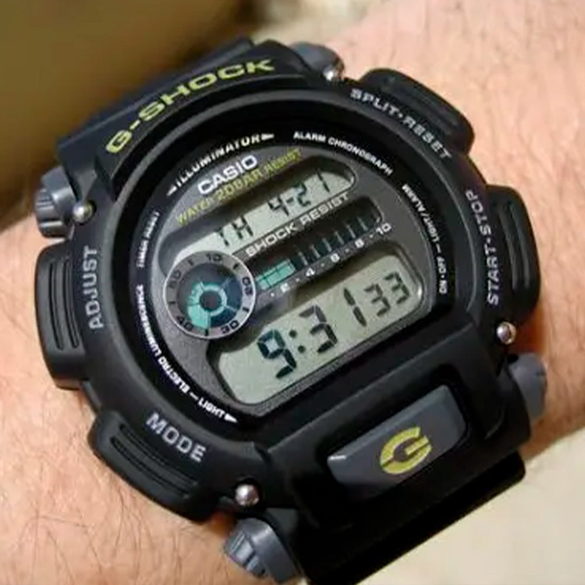Reloj Digital Casio Original Deportivo G-Shock DW-9052-1BCG en Resina Color Negro 6